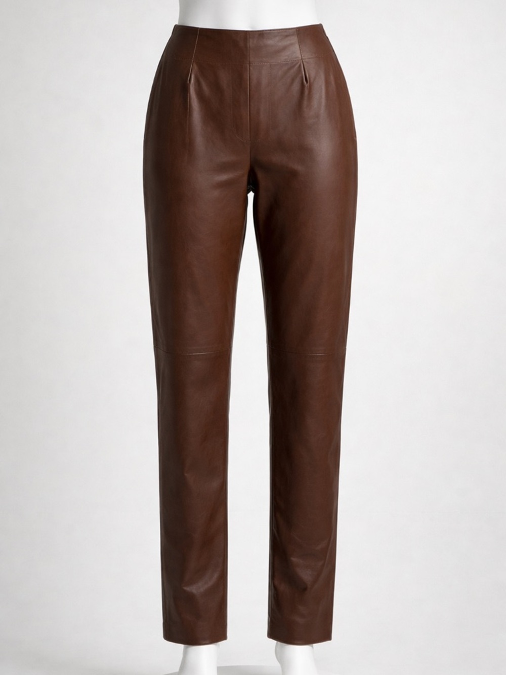 Danier Brown Leather Pants | Size 8 | Genuine Leather